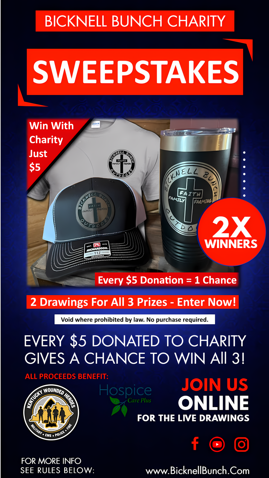 Bicknell Bunch Charity Sweepstakes